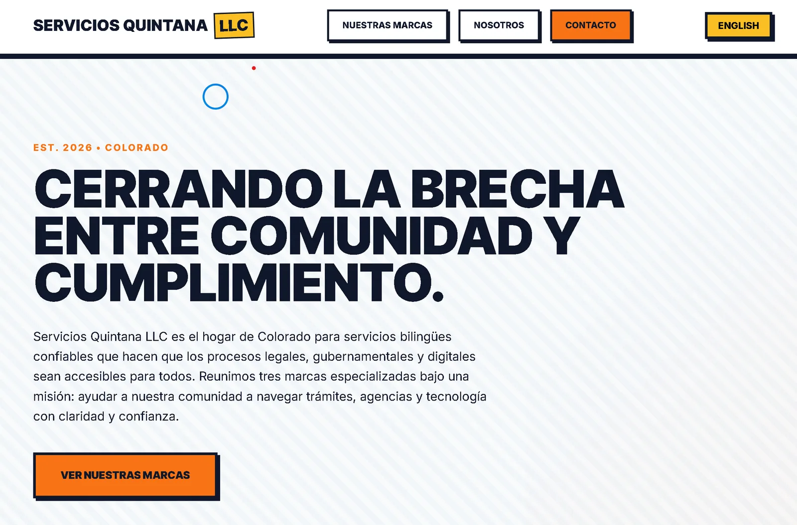 Servicios Quintana homepage