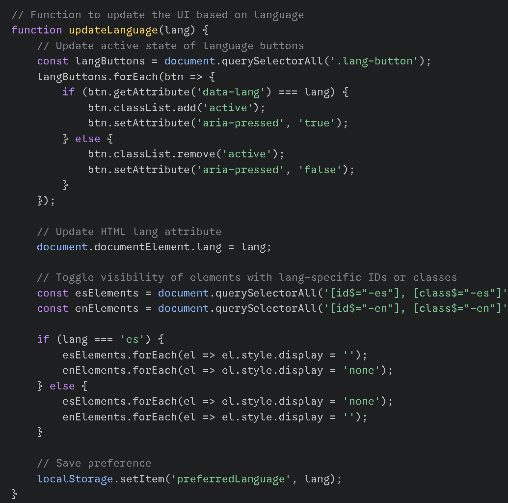 Translation Engine Code